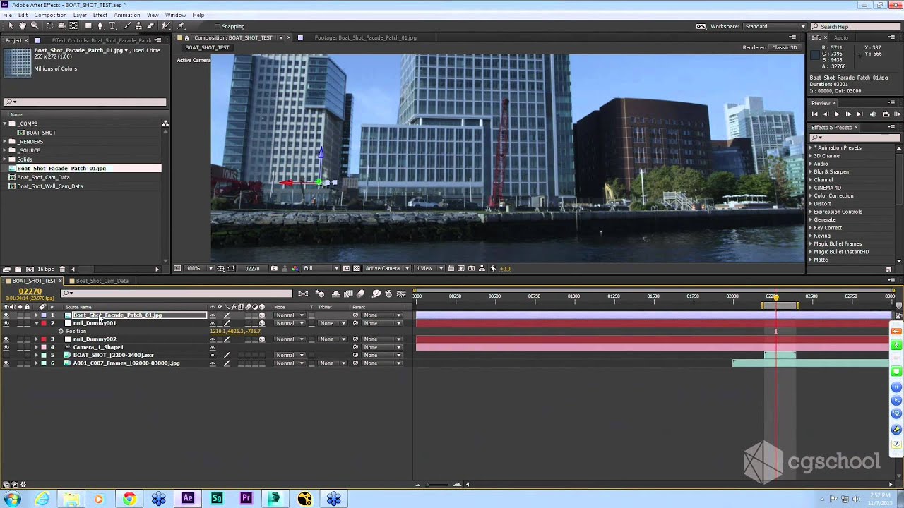 Advanced Architectural Visualization - 3D Tracking with PF Track, NukeX, 3ds Max and After Effects
