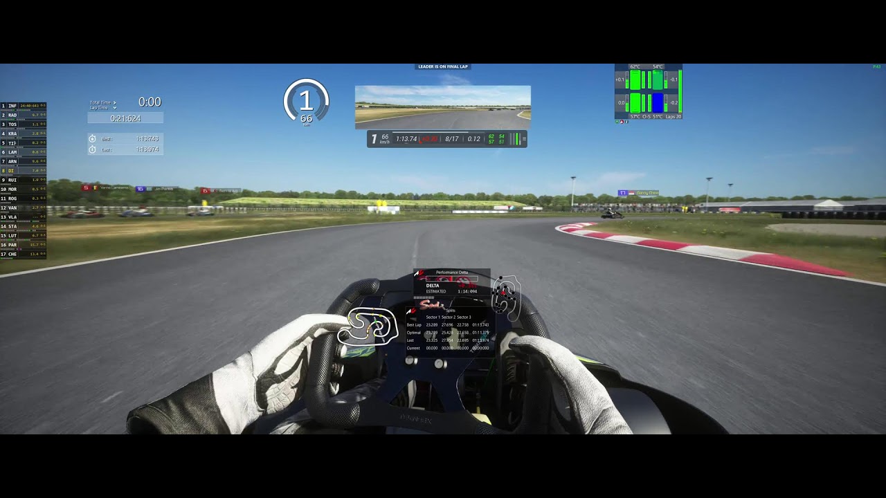 ACK League session 10 - kartodromo de Valencia, Sodi SR4/5 Assetto Corsa rental kart mod