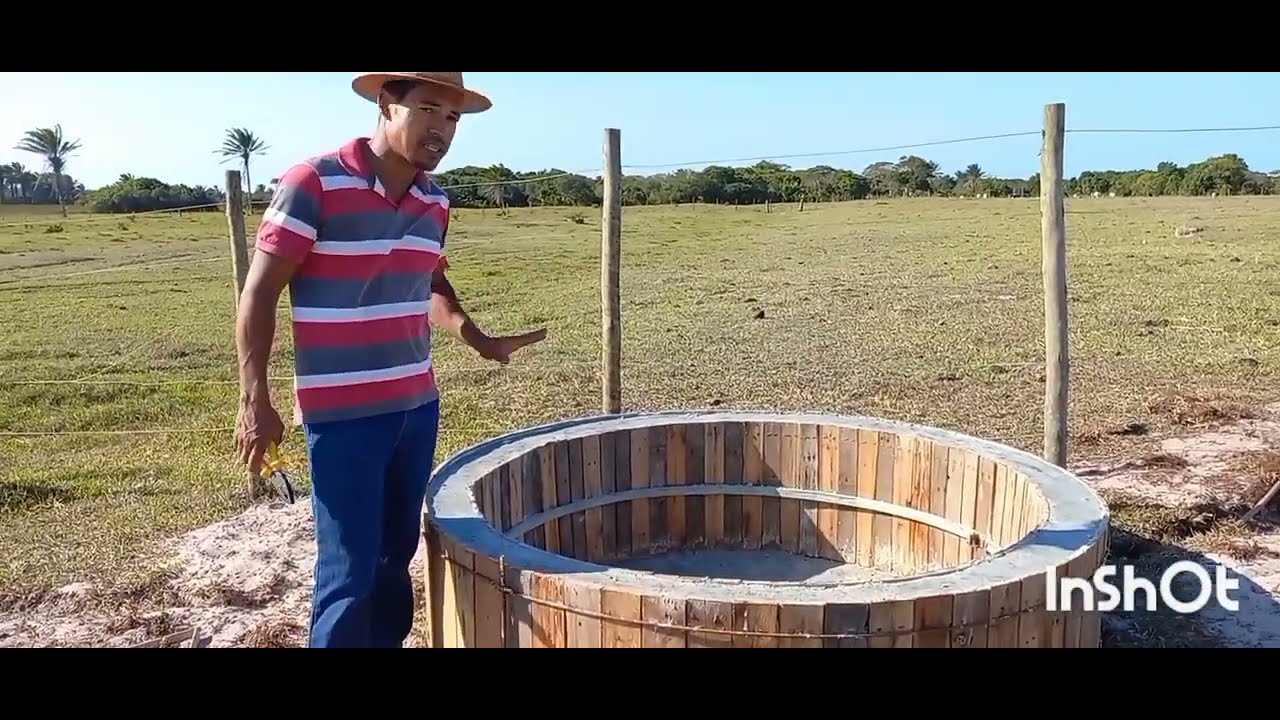 COMO FAZER BEBEDOURO PRA GADO EM CONCRETO MASSISÇO.