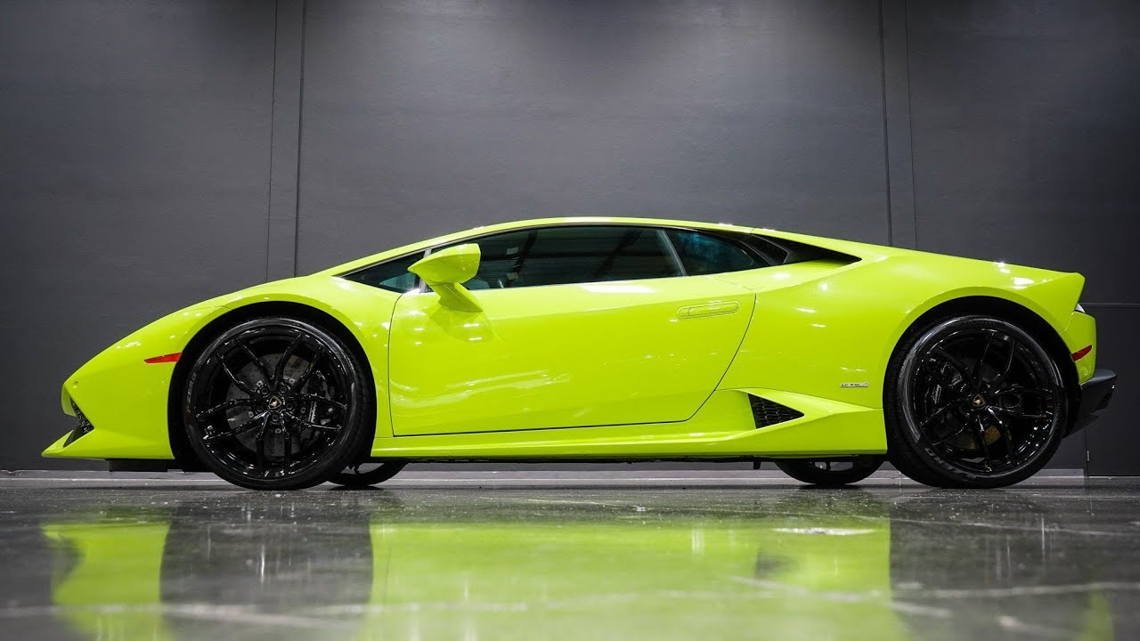 2016 HURACAN 610-4 1 OF 2 MADE VERDE SINGH 4K MILES FREE ENCLOSED DELIVERY FOR SALE R3MOTORCARS.COM