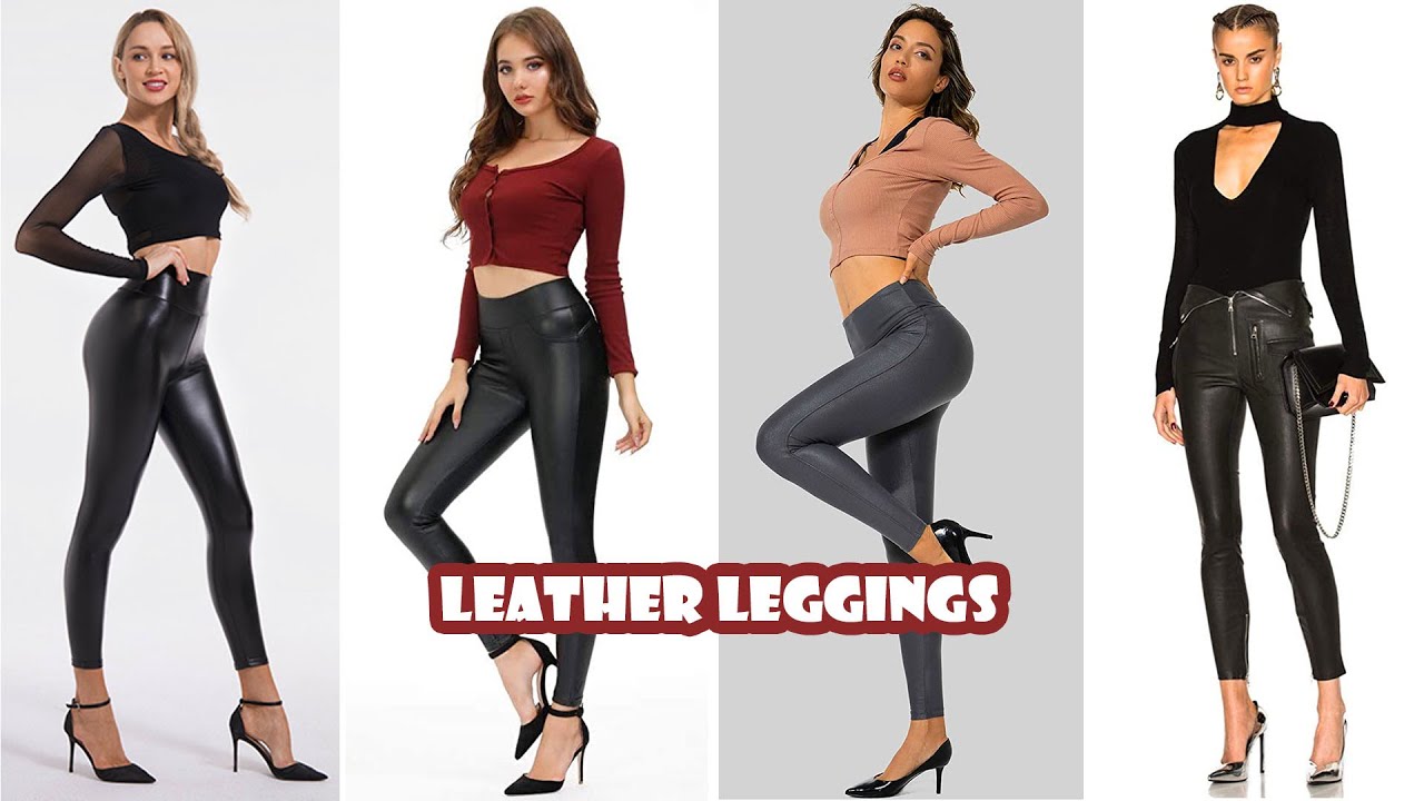Leather leggings Leather leggings for women faux leather leggings Leather leggings outfit