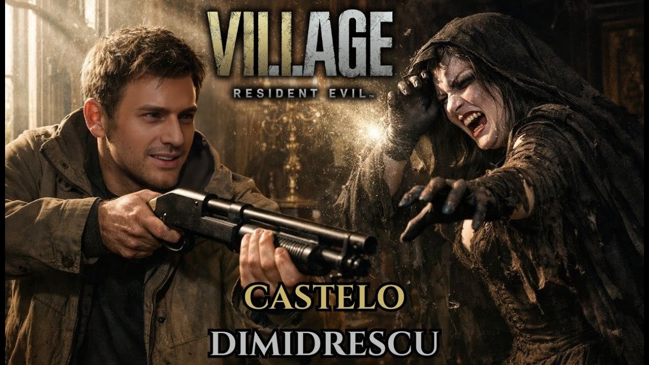 Resident Evil Village parte 2  O Castelo Dimidrescu e as Filhas de Alcina Dimidrescu