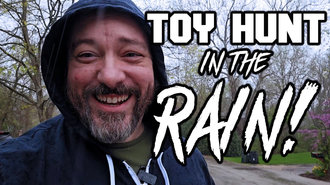 Toy Collectors Raid a Yard Sale in the Rain – You Won’t Believe What We Found!