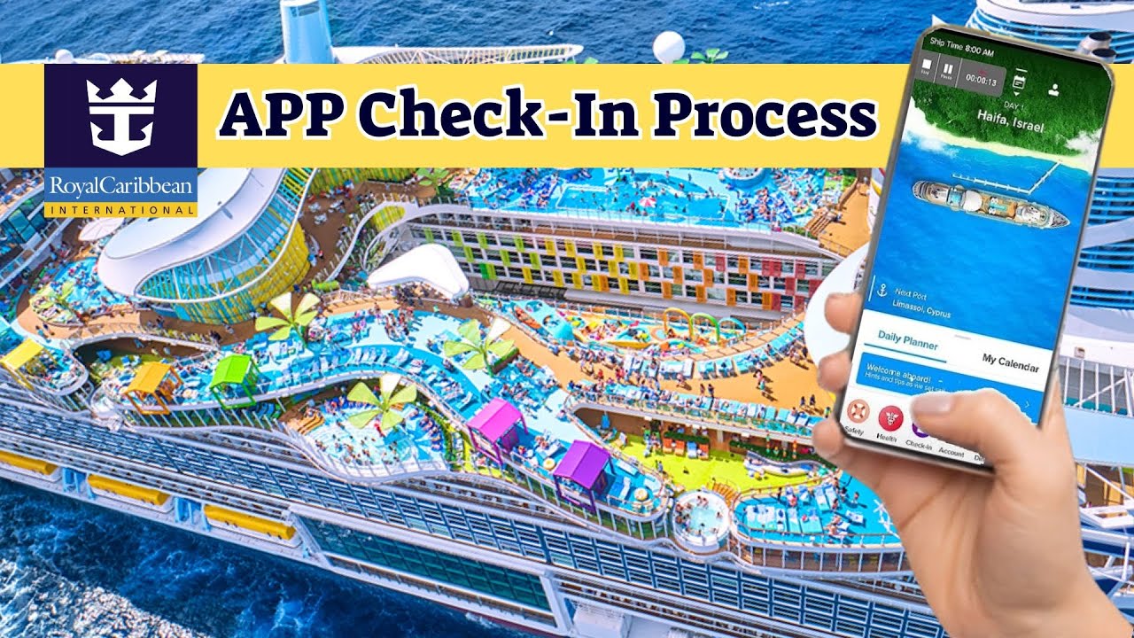 Tips for speeding up the check in process on the Royal Caribbean app
