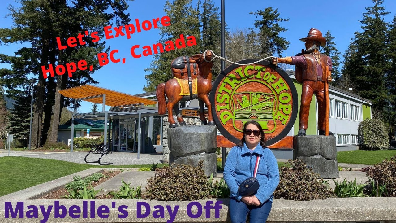 4K    A walking tour of Hope, BC, Canada