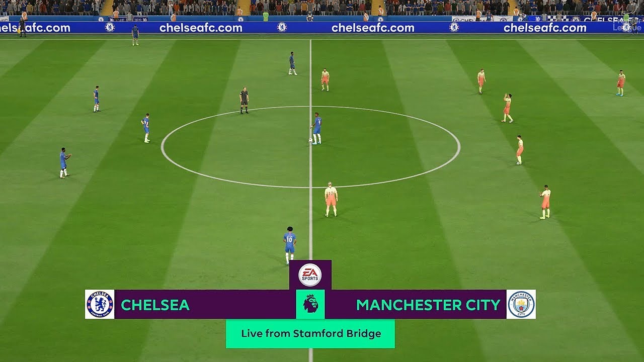 FIFA 20 | Chelsea vs Manchester City | Premier League Gameplay | - PS4
