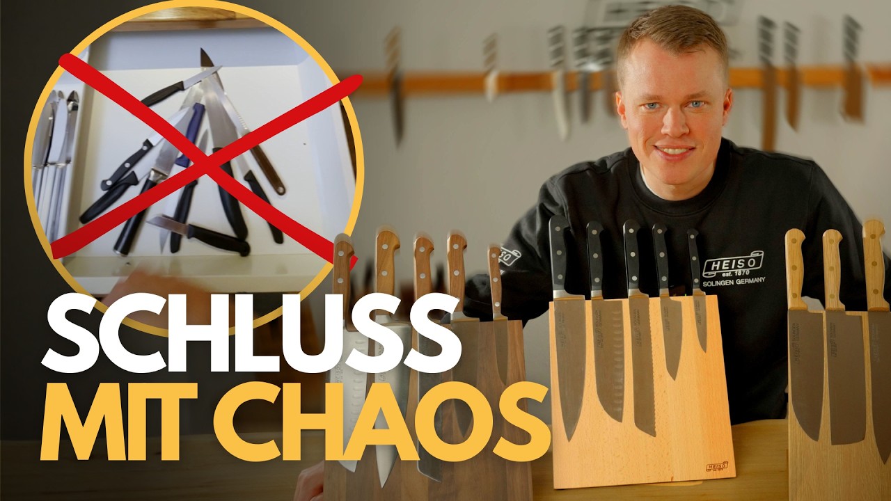 Nie wieder Messer-Chaos! 🚫 Die perfekte Lösung für deine Küche