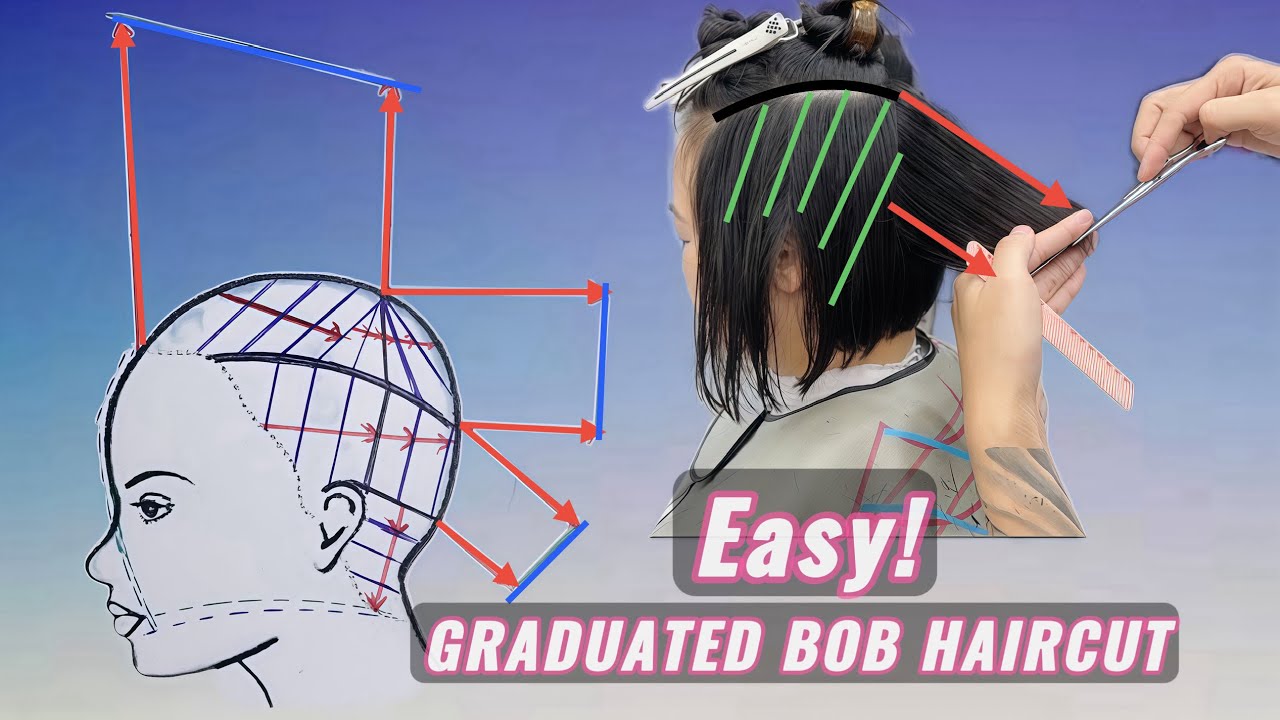 How to Cut a Perfect Graduated Bob:2025 Short Hair Edition (Step-by-Step) Easy DIY Tutorial