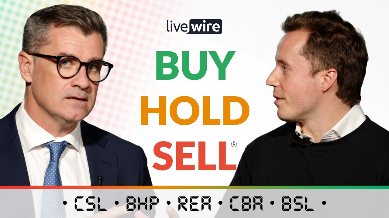 Buy Hold Sell: 6 ASX large cap leaders and laggards