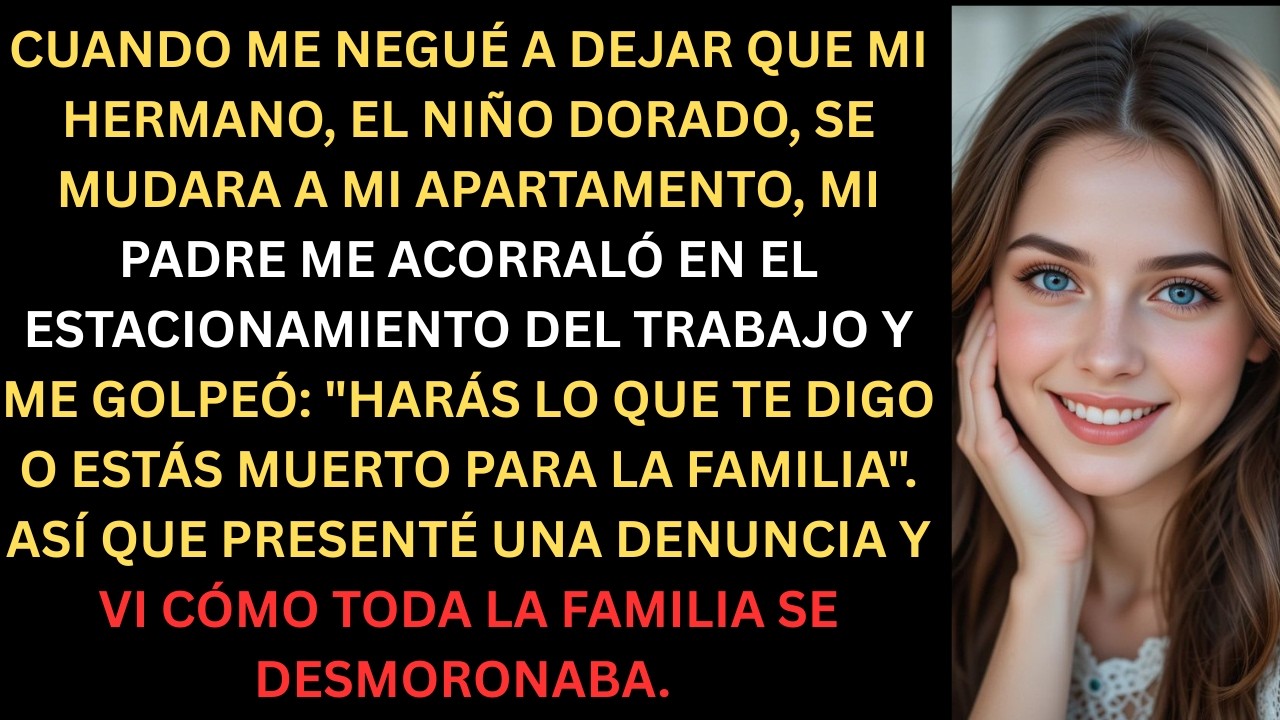 Cuando me negué a dejar que mi hermano mayor se mudara a mi apartamento, mi padre me acorraló en mi