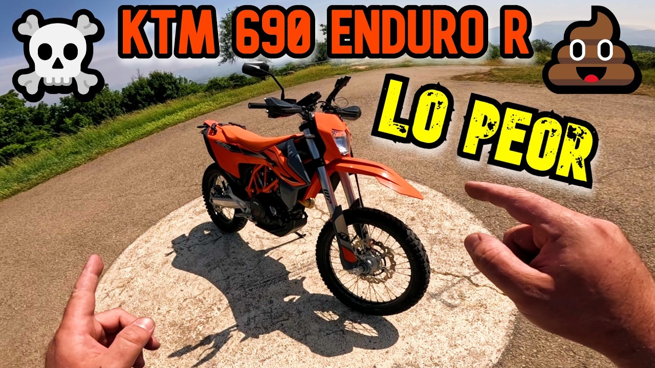 💩 LO PEOR de KTM 690 ENDURO R ☠️ Review de las COSAS MALAS que tiene la KTM 690 enduro r