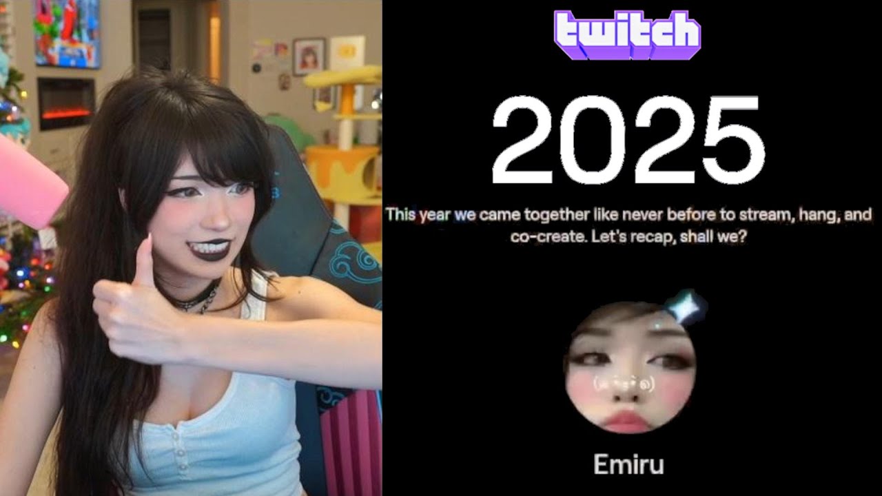 Реакция Эмиру на её итоги Twitch 2025