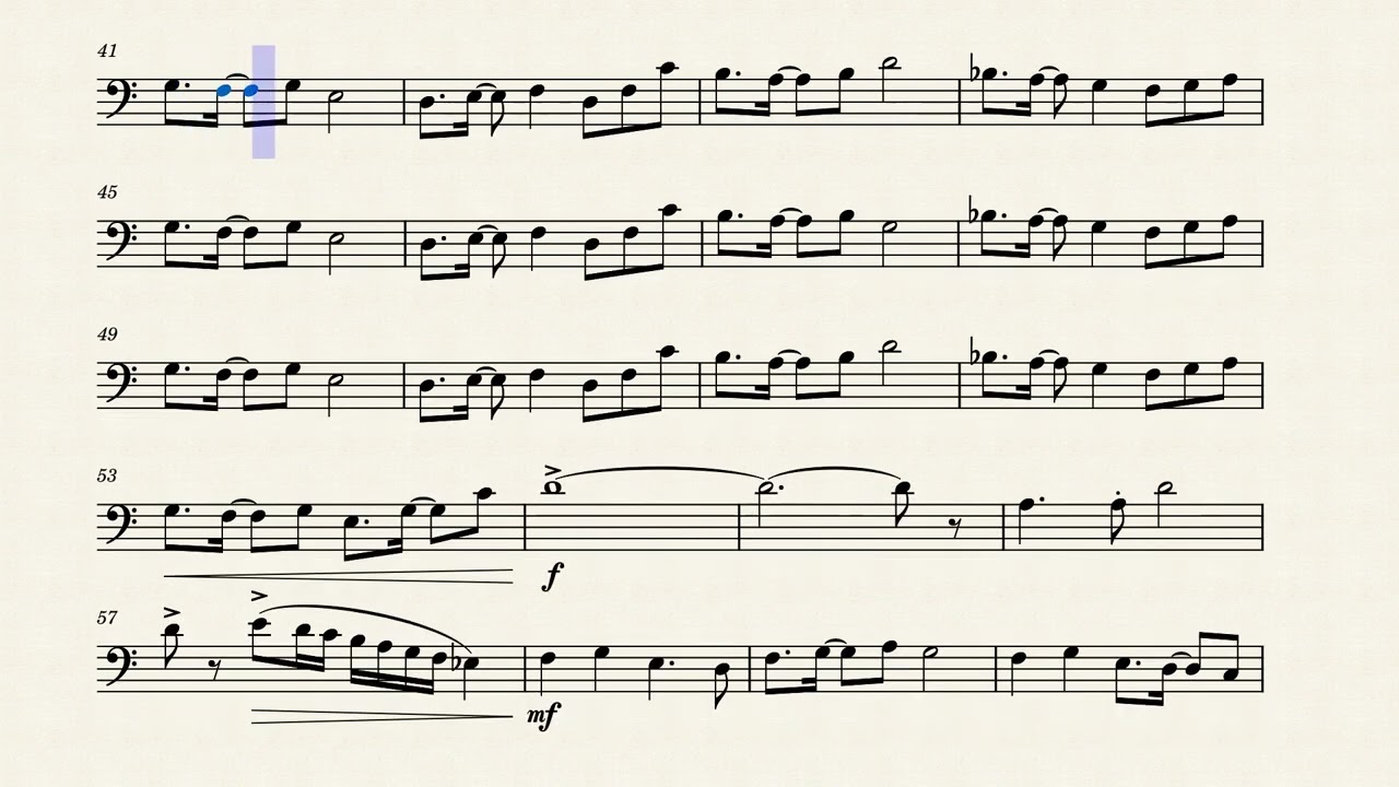 Super Smash Bros. Ultimate Theme, Arr. for Trombone/Euphonium