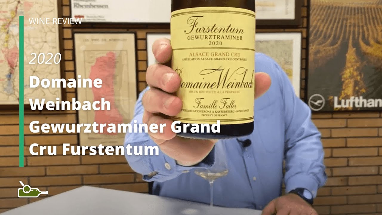 Wine Review: Domaine Weinbach Gewurztraminer Grand Cru Furstentum 2020