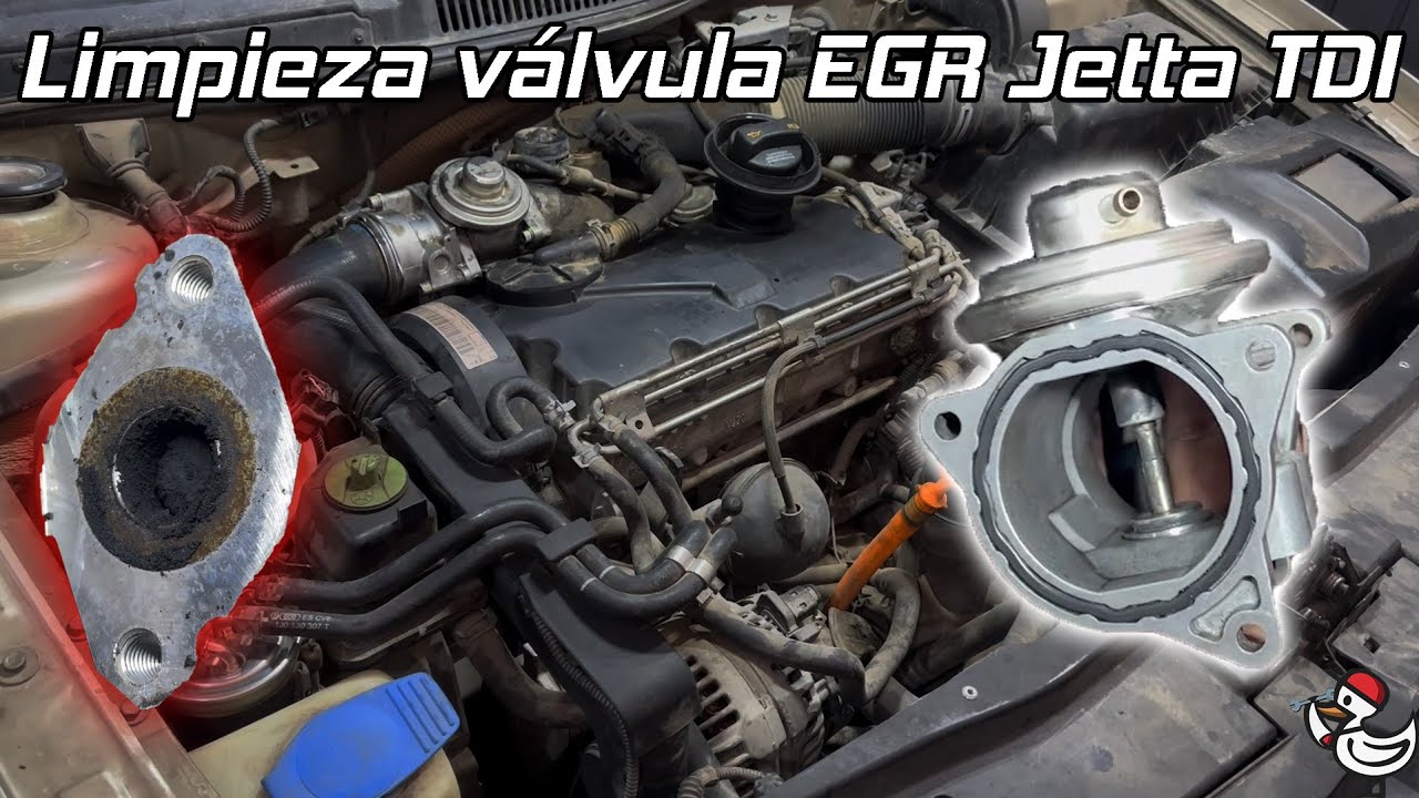 Jetta TDI limpieza de válvula EGR
