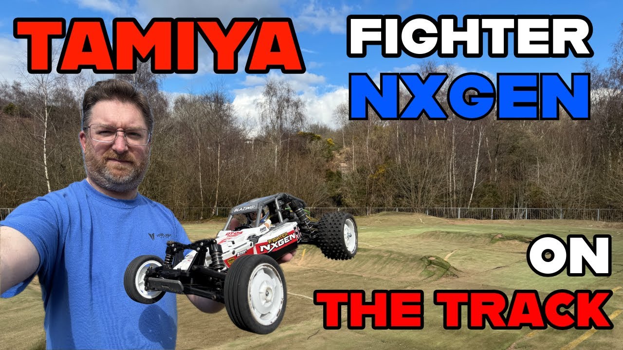 Tamiya Fighter Nxgen DT-04 First Run at Parkhall RC Track | RC Buggy Test & Review!