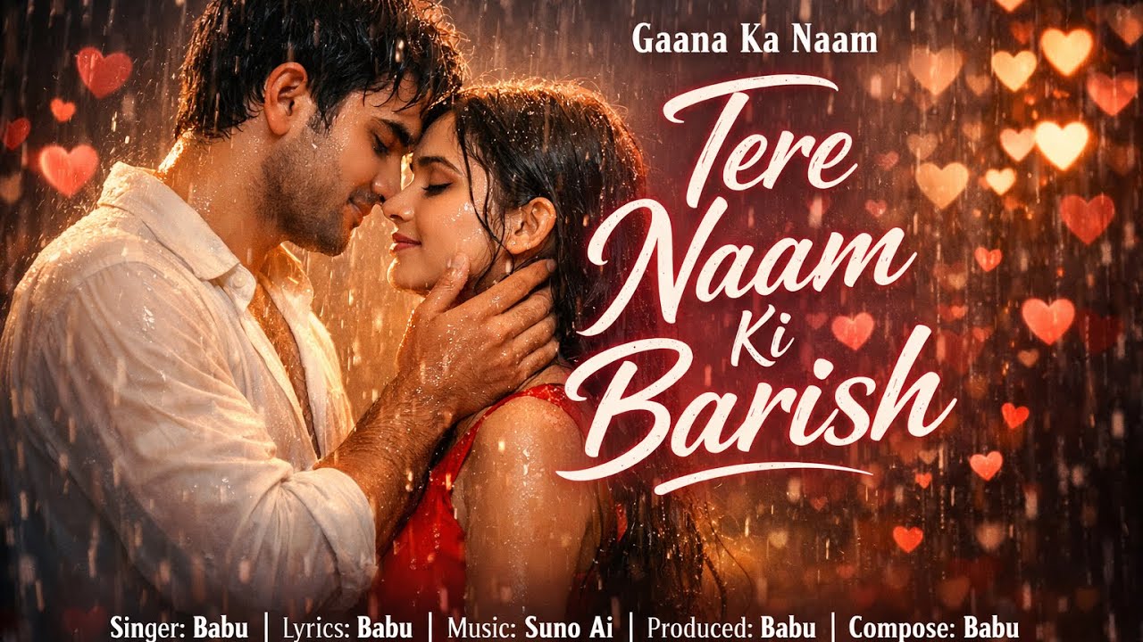 Tere Naam Ki Barish (Official music ) | Babu | New Romantic Love Song 2026