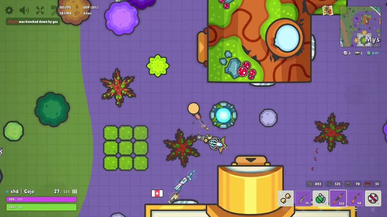 Zombs Royale random 1v2