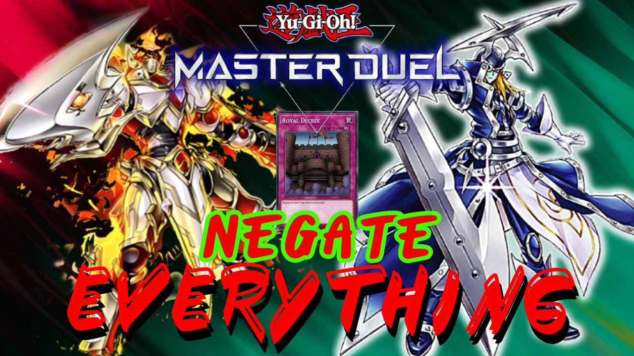 Yu-Gi-Oh! Master Duel - SIlent Swordsman Immortal Gearfried Negate Everything !!!