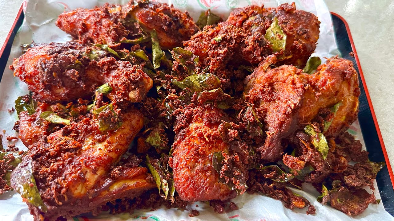 Ayam Goreng Berempah Yang Sangat Sedap | Wajib Cuba