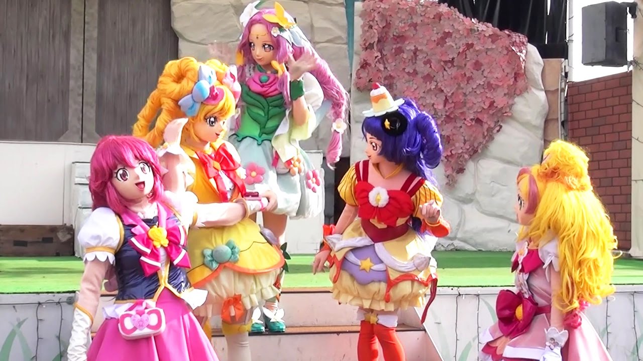 魔法つかいプリキュア! ミュージカルショー【グリーティング・サイン会・撮影会・最後のあいさつ】＠よみうりランド☆Pretty Cure / Precure Show （プリキュアショー）