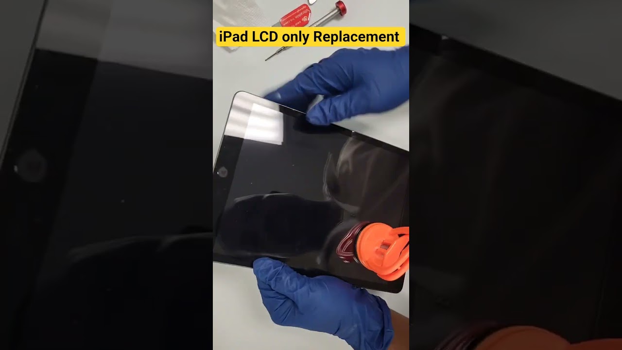 iPad 7 8 9 LCD only replacement. #diy #ipadrepair