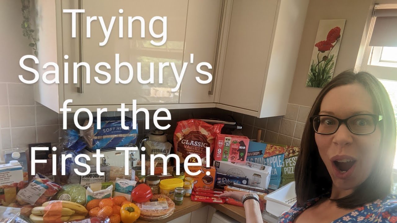 First time trying Sainsbury's online shopping | Weekly shop under £60 | Meal plan | Family of 5 🍞🍅🥬