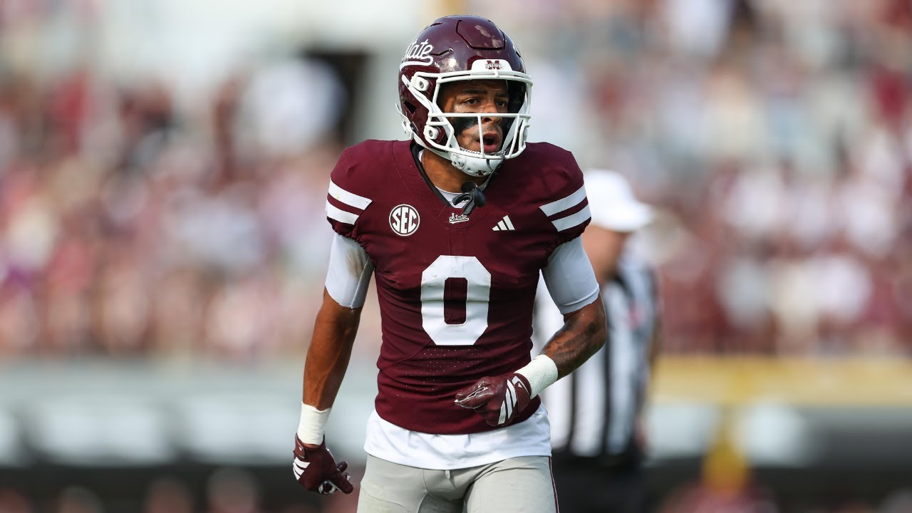 Brenen Thompson | Wide Receiver | 2025 Mississippi State Highlights | 2026 NFL Draft