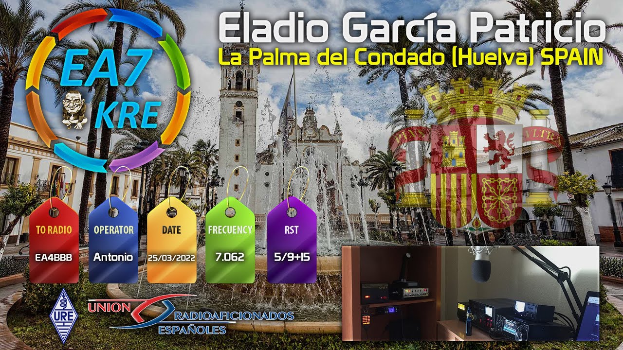 Radioaficionados 2023 📻 Radioaficionado España 2023 📻 EA7KRE 📻 Página Oficial