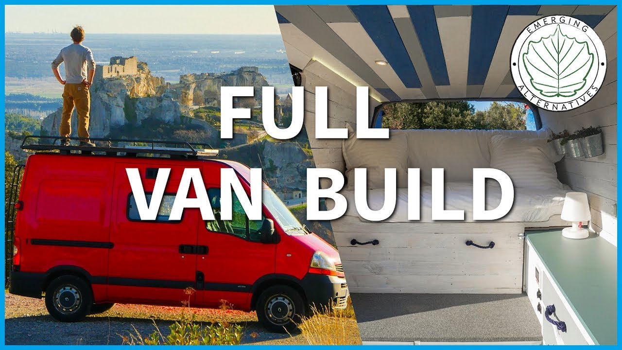 How to build a Camper Van / Studio - DIY conversion  (Step by step)