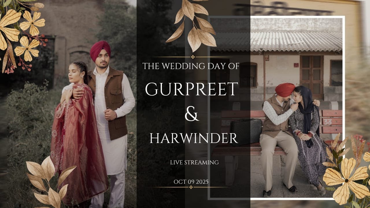 Live Wedding Ceremony GURPREET & HARWINDER