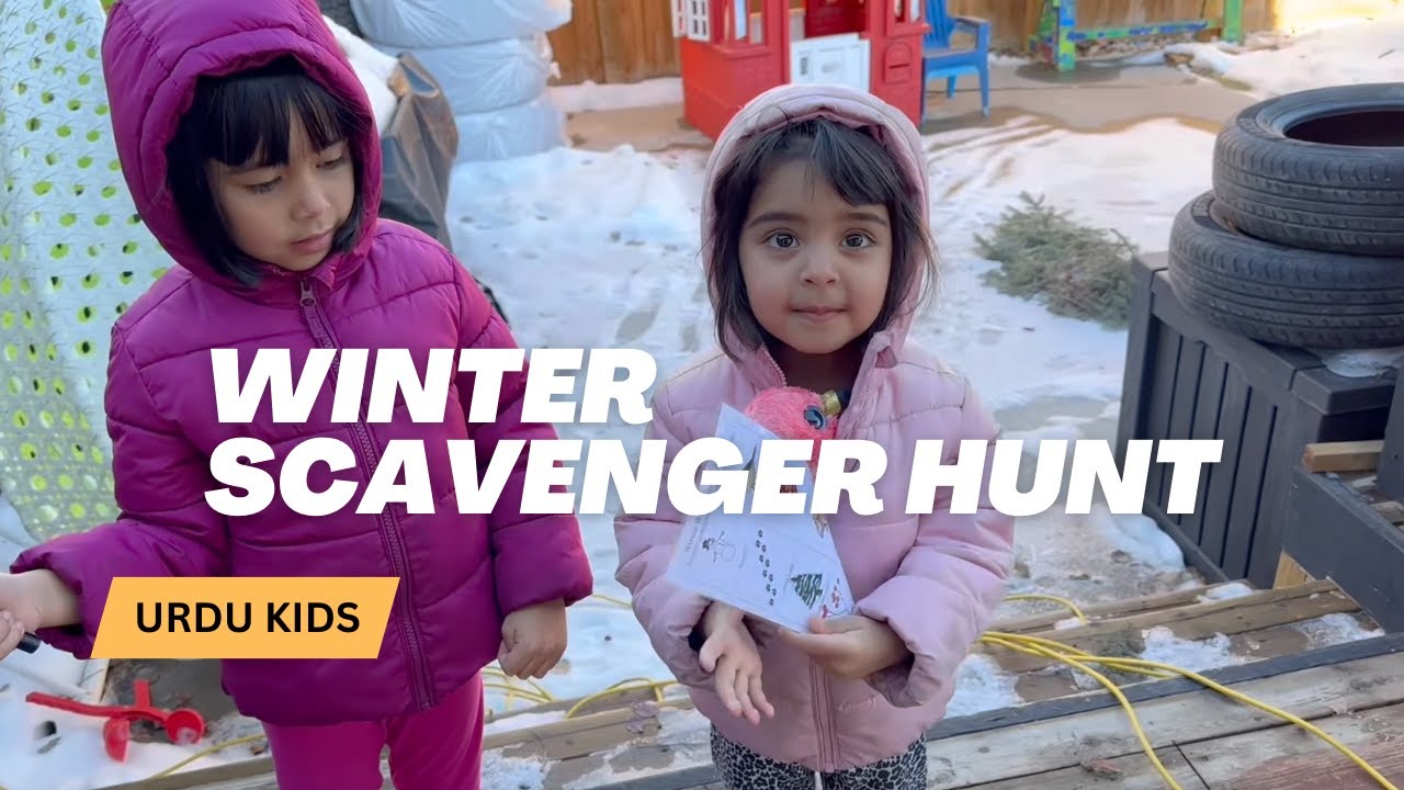 Winter Scavenger Hunt