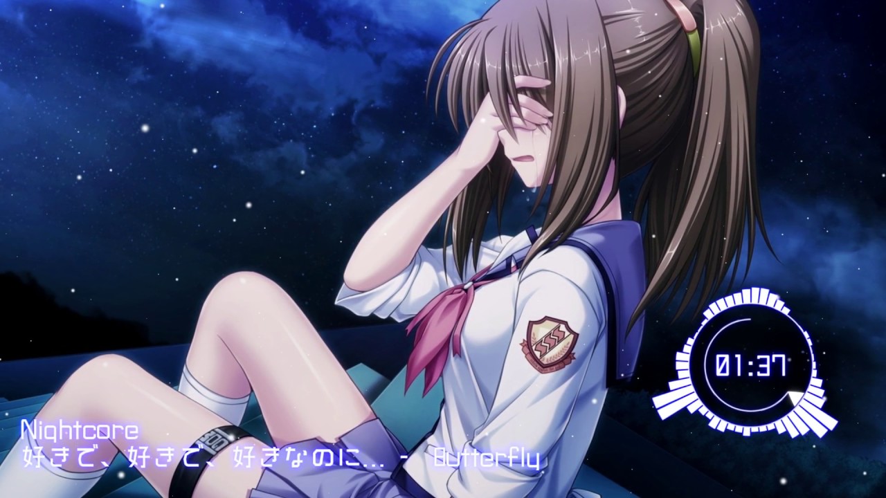 [Nightcore] 好きで、好きで、好きなのに... (Suki de, suki de, sukinanoni...) - 8utterfly