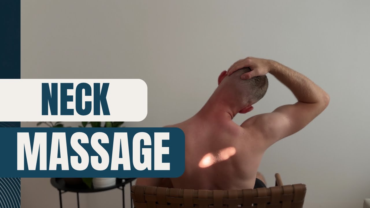 Self Neck Massage ASMR 🌿 Stress Relief, Muscle Relaxation & Sleep Better 💆‍♂️✨