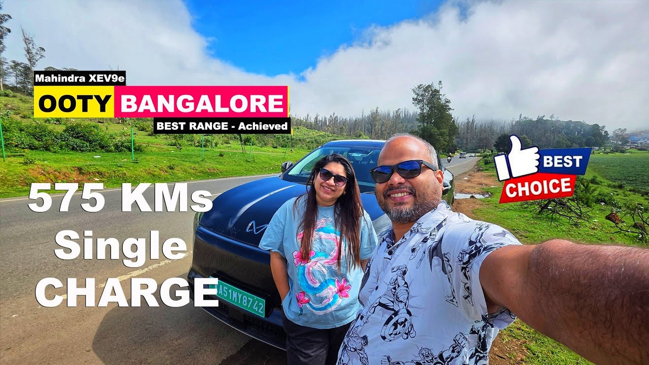 OOTY to Bangalore in My XEV9E |  575 Kms Range on Electric Car 🚗⚡