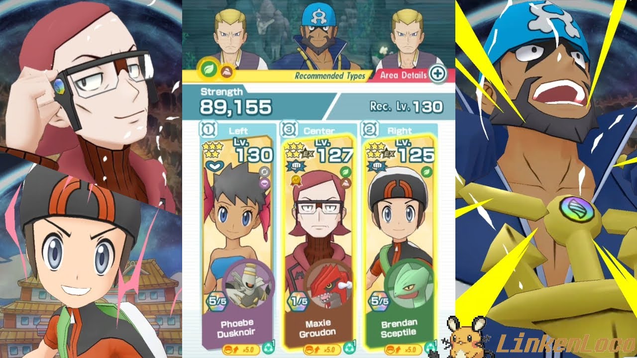 Maxie & Brendan Against Archie & Kyogre | Extreme Battle Event (Ancient Brawl) - Pok&eacute;mon Masters EX