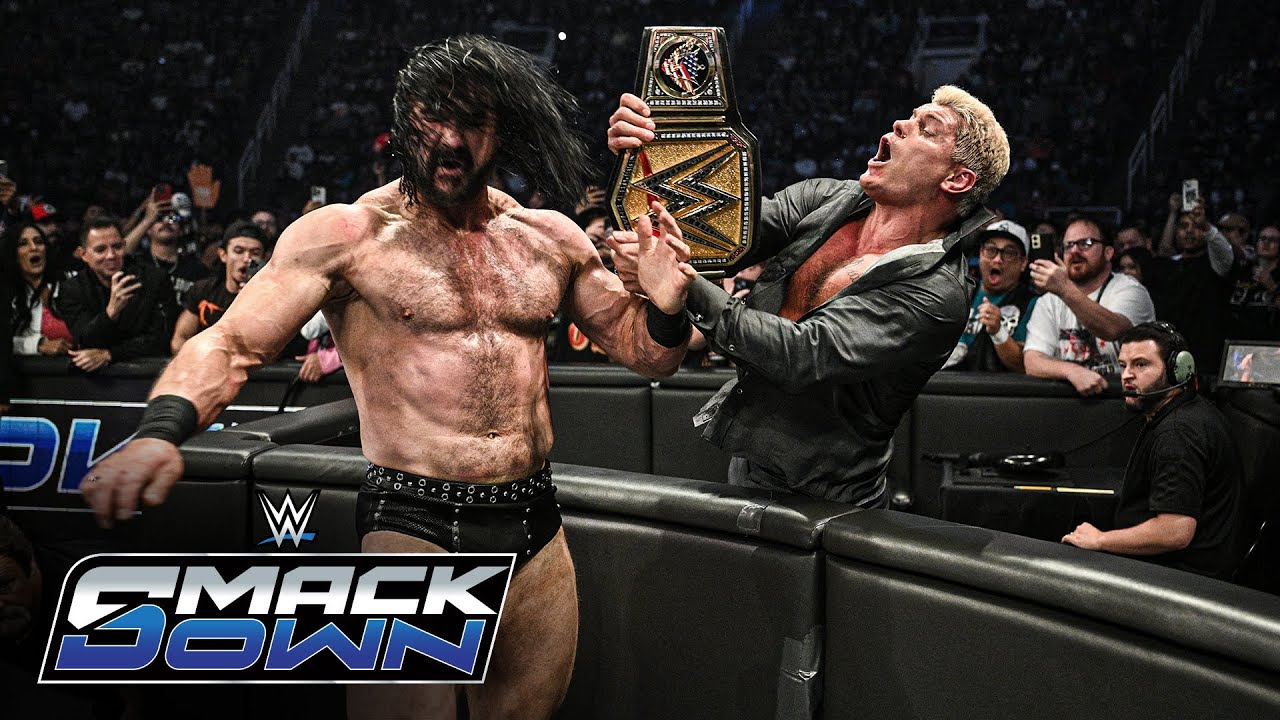 ПОЛНЫЙ МАТЧ: Коди Роудс против Дрю Макинтайра: SmackDown, 17 октября 2025 г.