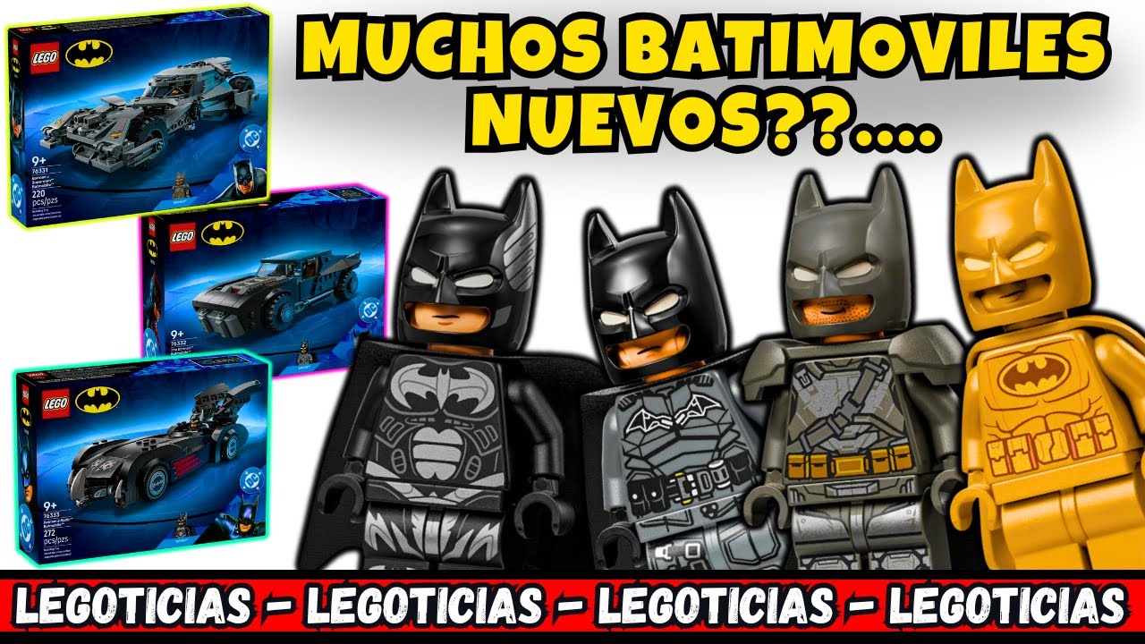 Nuevos sets de LEGO Batman 🦇 / LEGOTICIAS