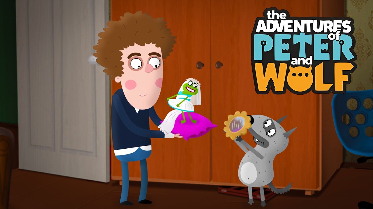 Case Of Frog Princess | The Adventures of Peter and Wolf | 11- Minute Cartoon for Kids | Kidsmania