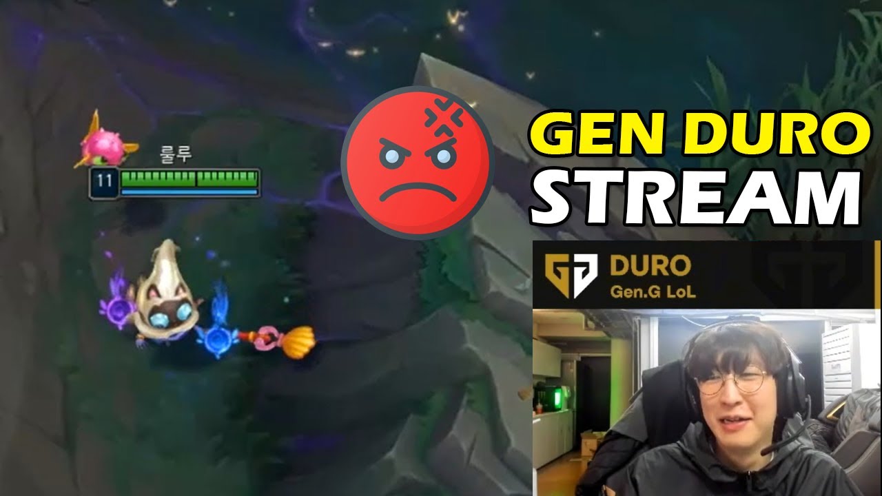 GENG Duro Stream Lulu Duo Ruler Aphelios vs KR Challenger