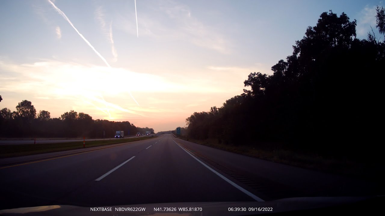 Chicago, IL to Silver Spring, MD road trip dashcam (16x)