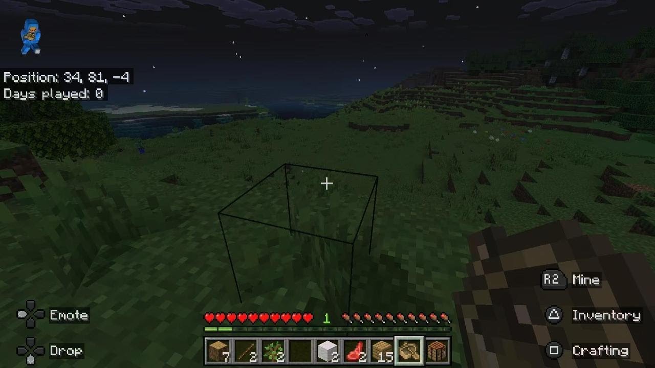 Minecraft Survival Day 0 to Day 1