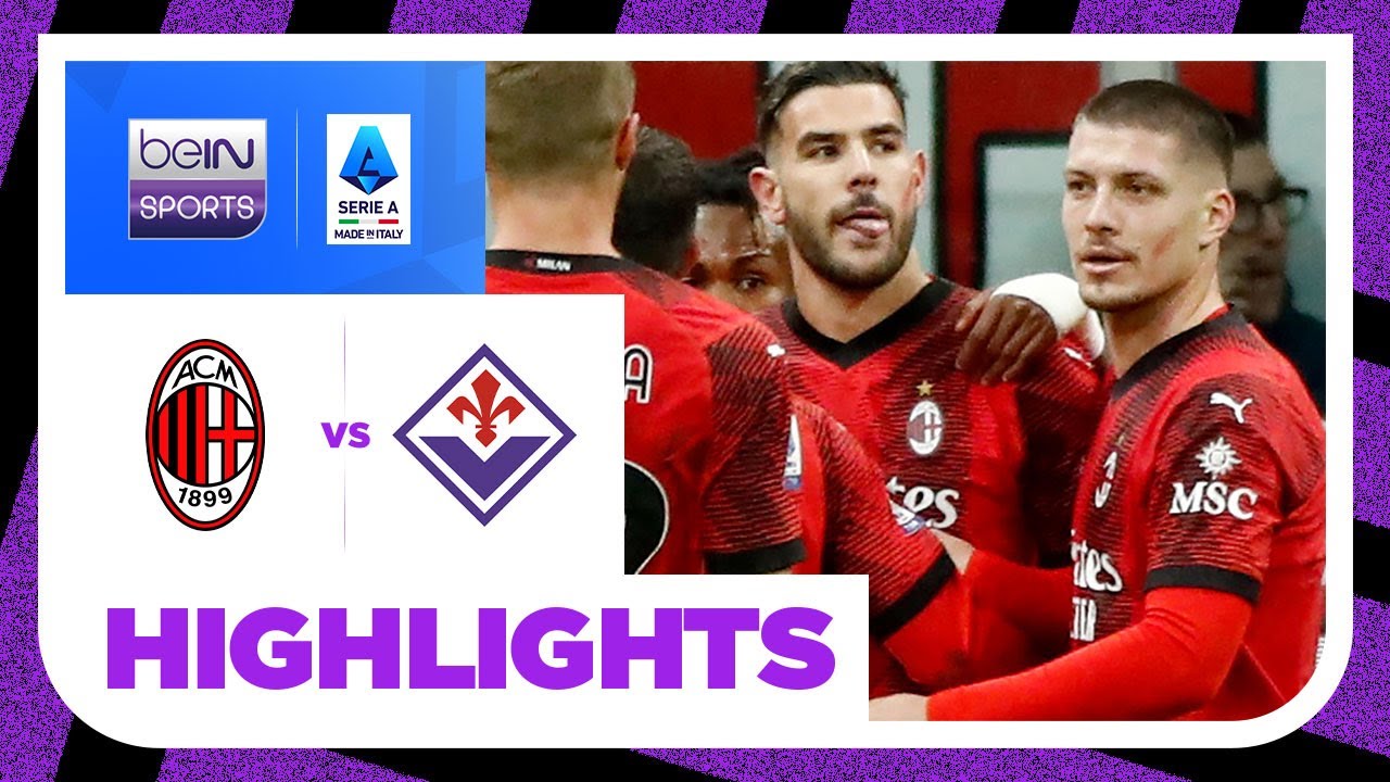 AC Milan v Fiorentina | Serie A 23/24 Match Highlights