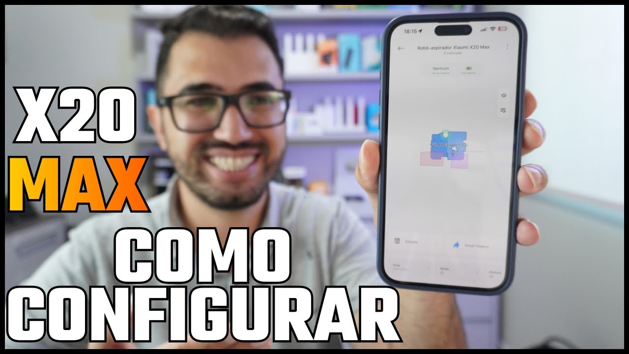 Como configurar ROBÔ ASPIRADOR Xiaomi X20 MAX (fácil e detalhado)