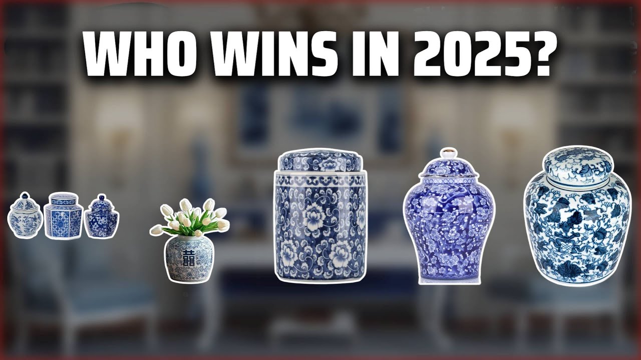 The Top 5 Best Blue Ginger Jar in 2025 - Must Watch Before Buying!