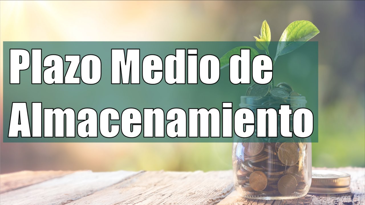 Plazo Medio de Almacenamiento