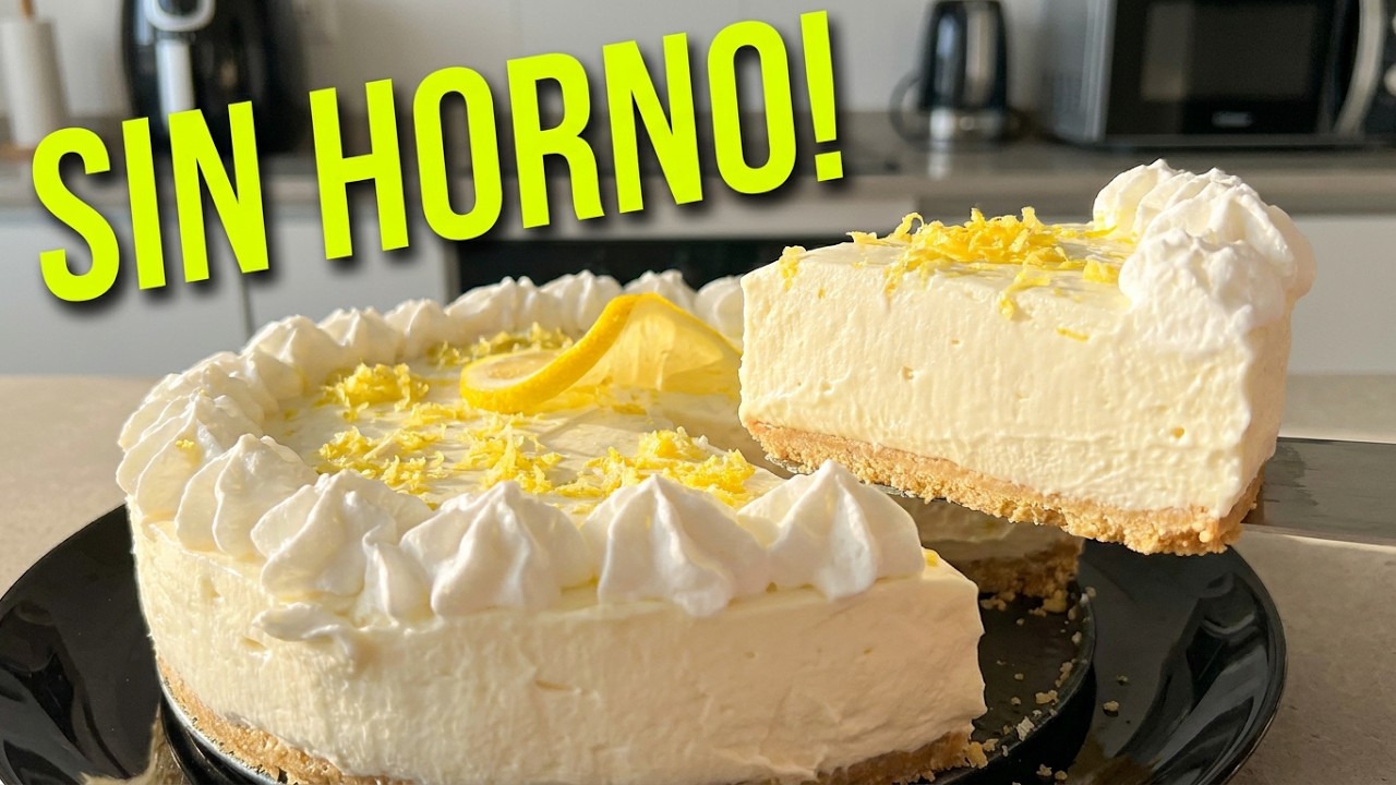 LEMON PIE SIN HORNO / postre de limon sin horno