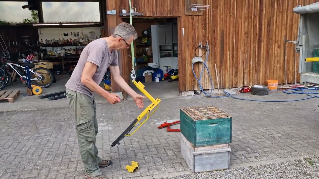 imkerkran, Wandertechnik