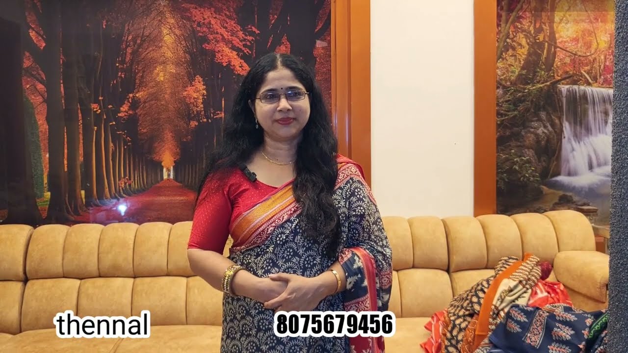 Thennal saree collection #sarees #cotton #silk