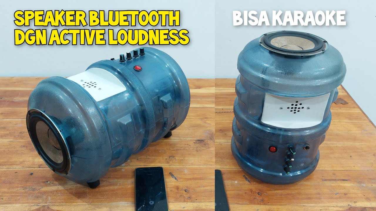 Cara Membuat Speaker Bluetooth Dengan Galon Bekas